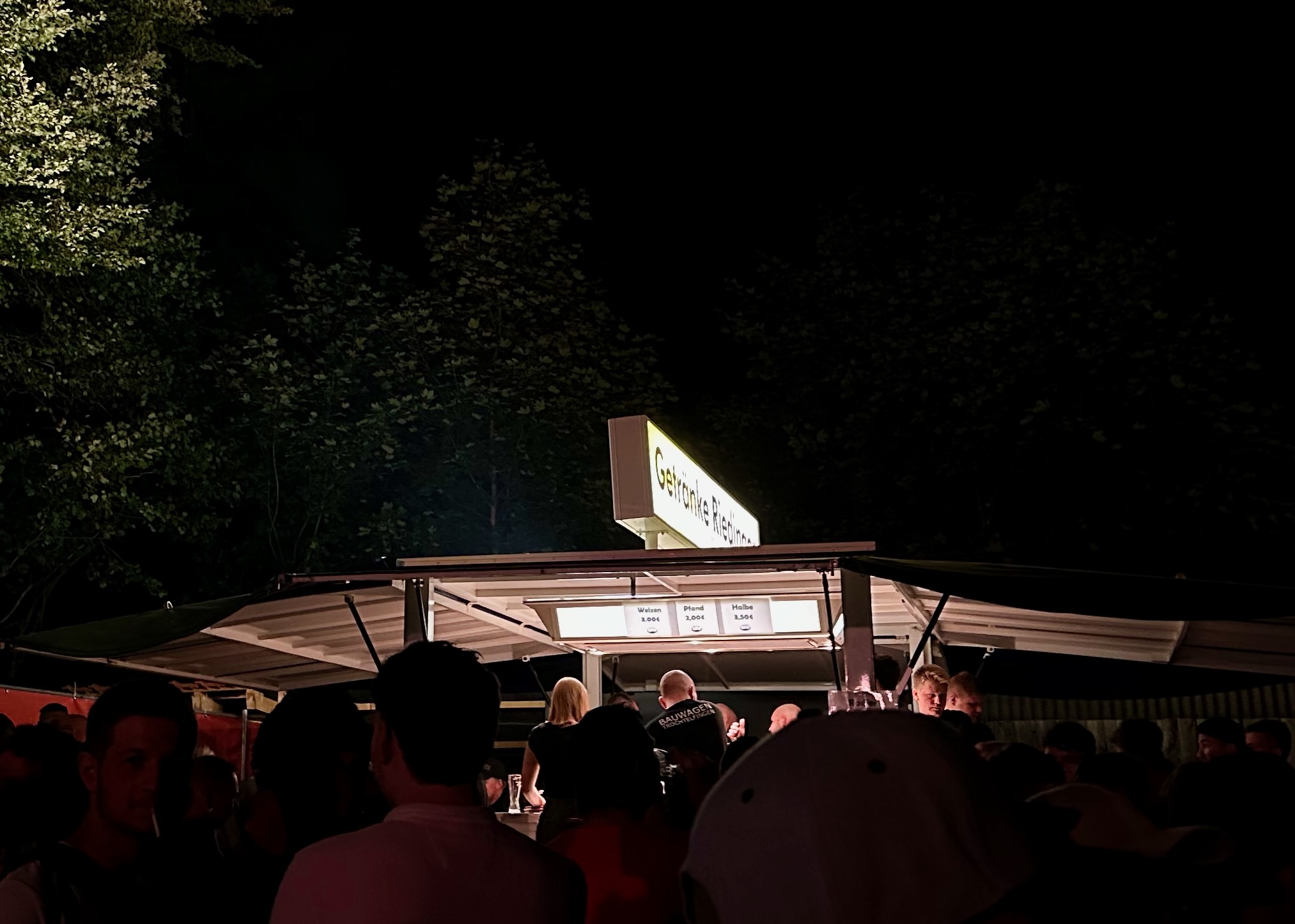 Strohbarparty Festgelände
